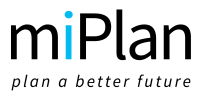 miPlan Logo + tagline RGB